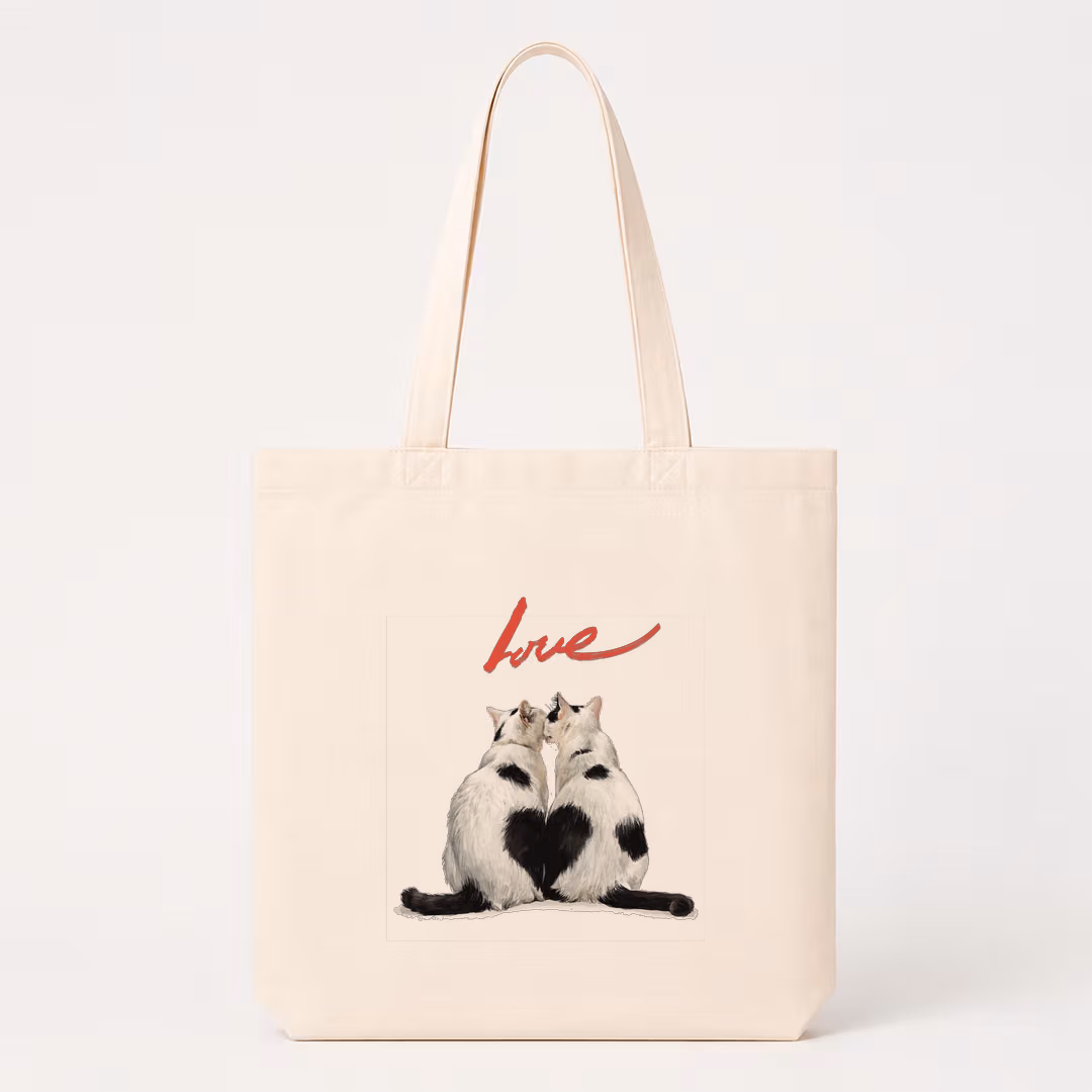 Love. — Шоппер с принтом A4